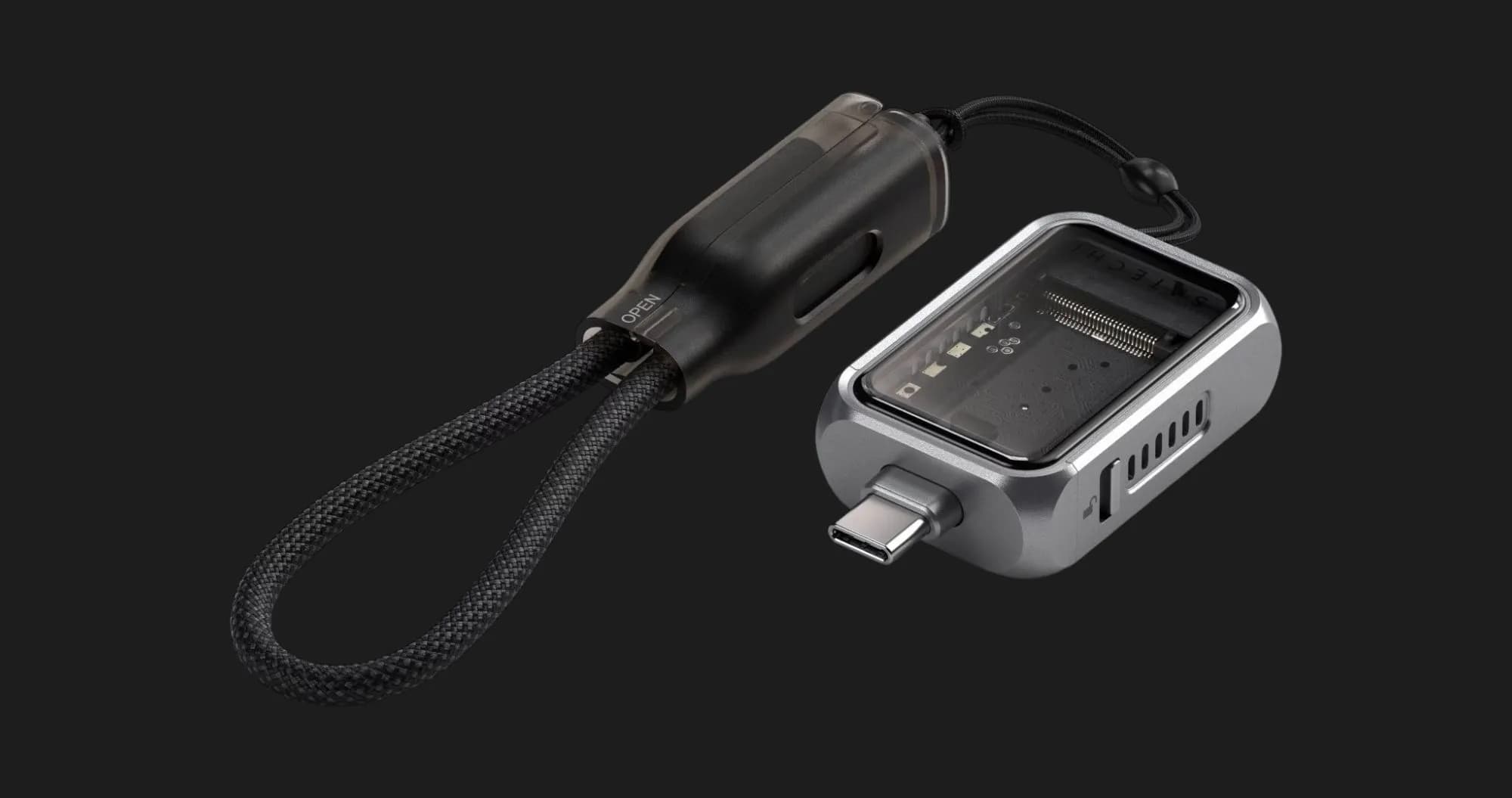Адаптер Satechi Mini NVMe SSD Enclosure (Space Gray) (ST-E2230M)