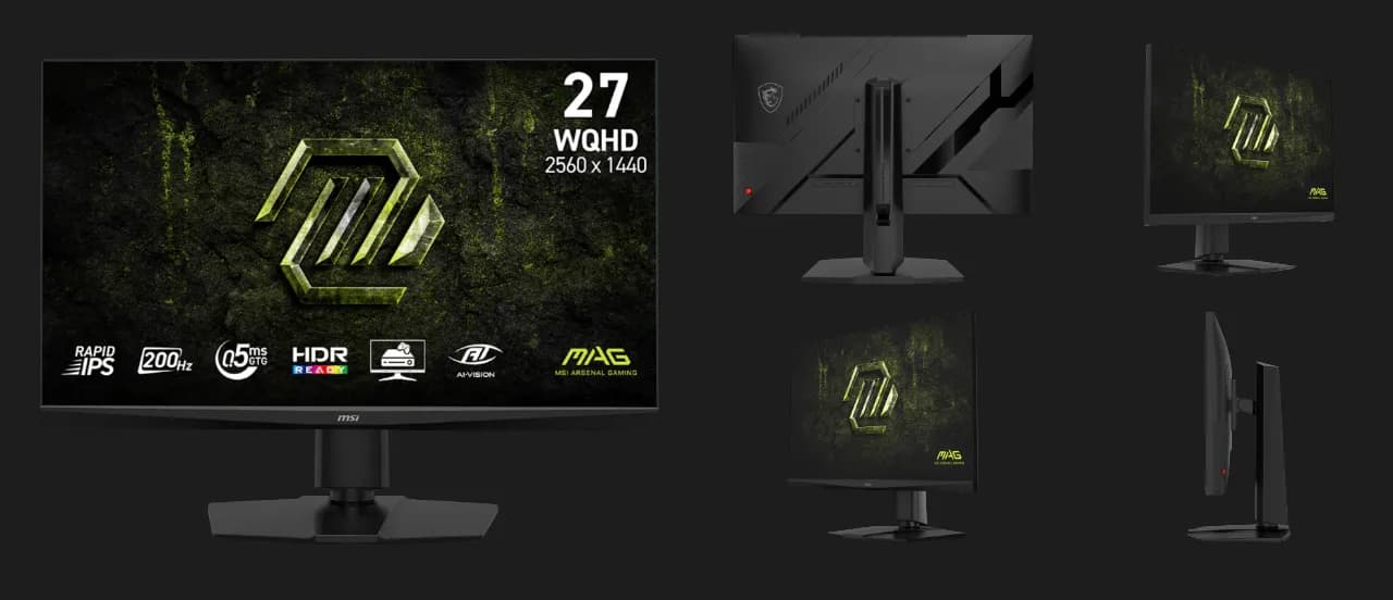 Монитор MSI 27" MAG 272QPF E20 IPS 200Hz (UA)