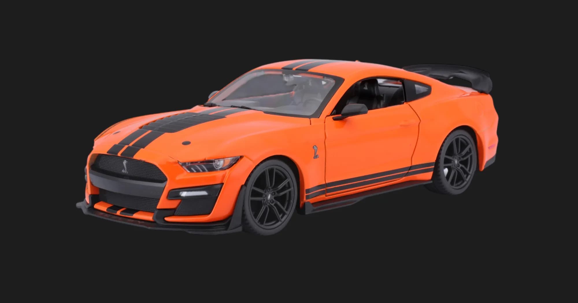 Автомодель Maisto 2020 Ford Mustang Shelby GT500, 1:24 (31532 orange)