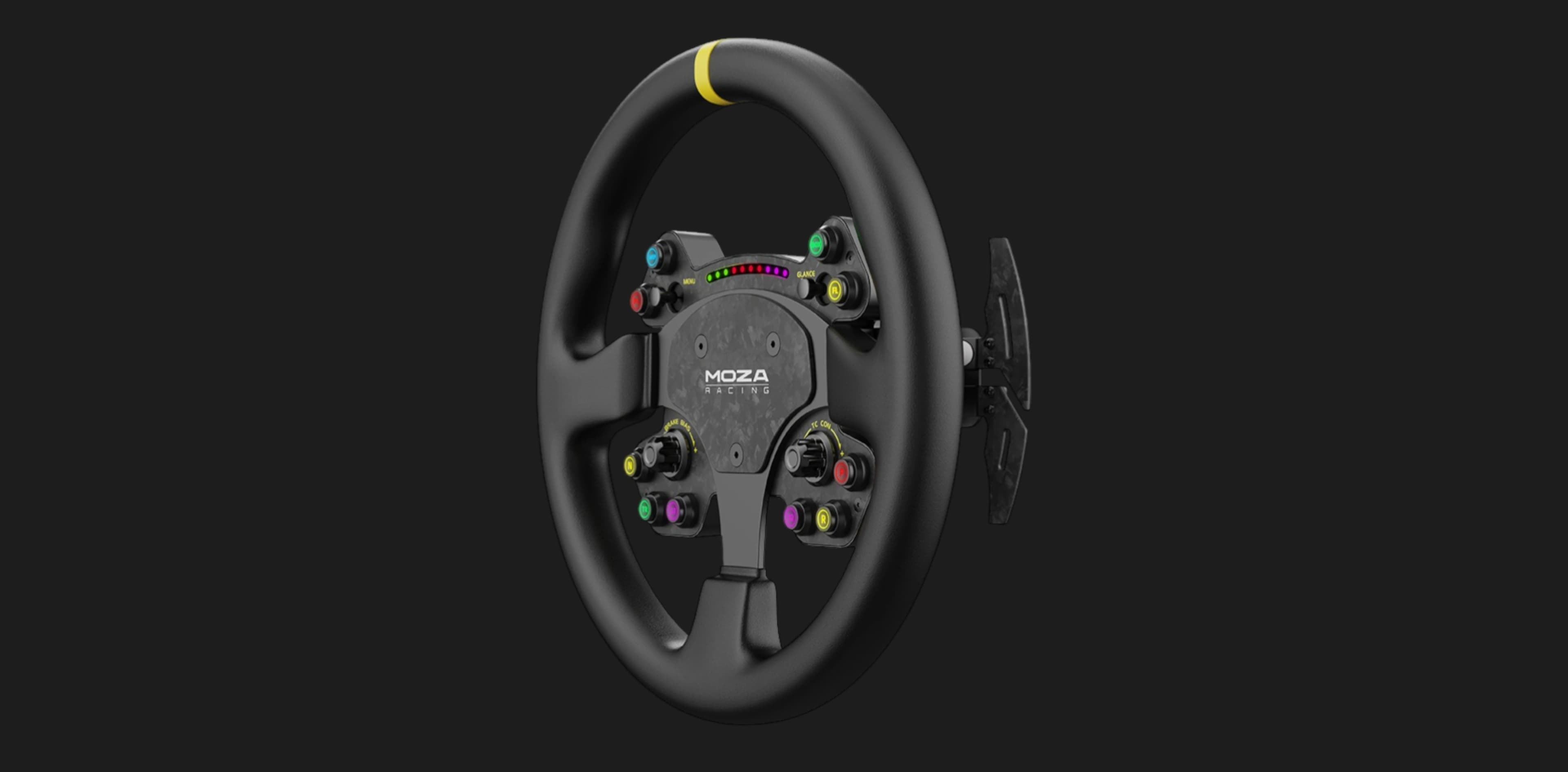 Руль Moza Racing RS V2 Steering PC (Black) (UA)