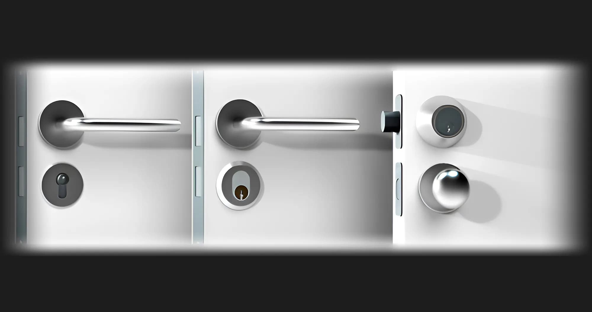 Дверной электромеханический замок Danalock V3 Bluetooth (Silver)