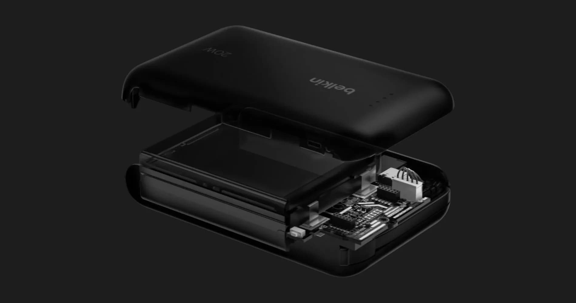 Зарядное устройство для Power Bank Belkin 10000мАh, 20Вт (Black)