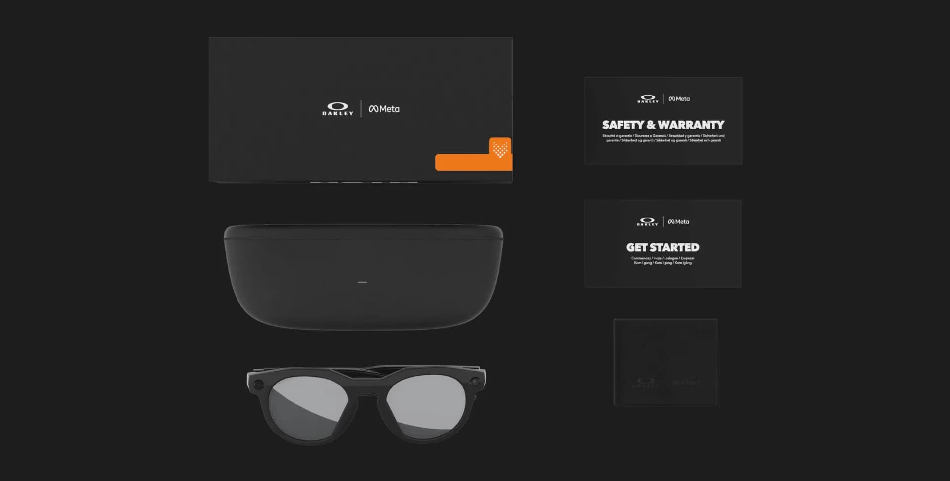 Смарт-очки Oakley Meta HSTN Black Lens color Clear (OW8002-0751)