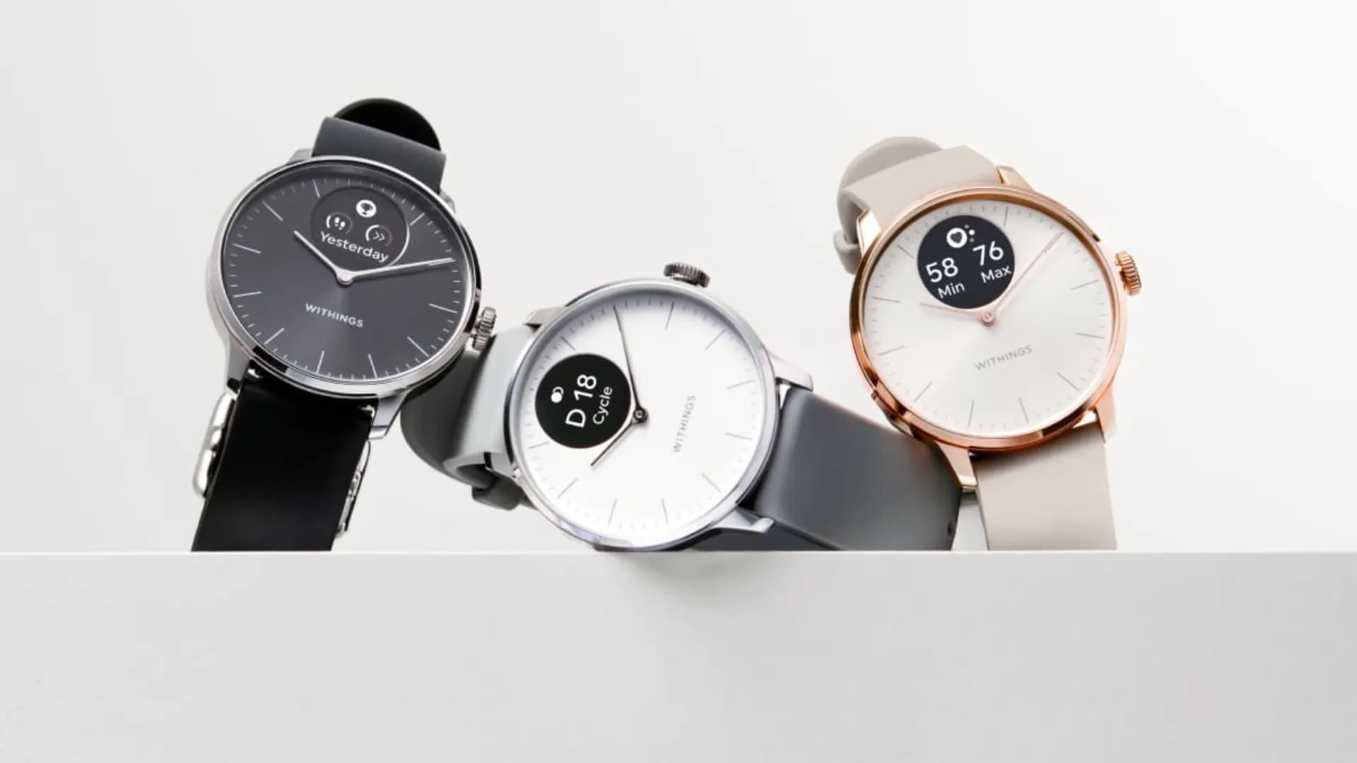 Смарт-часы Withings ScanWatch Light 37mm (Black)