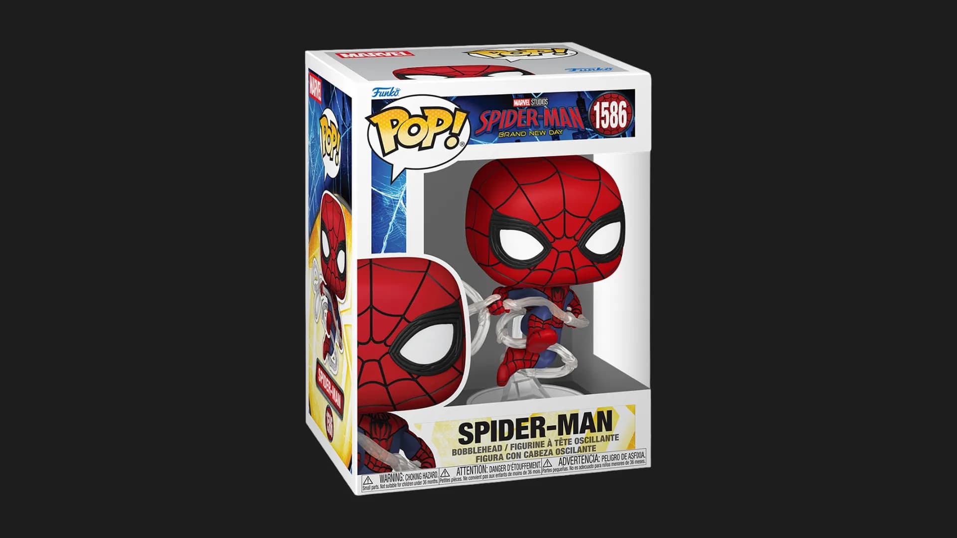 Фигурка Funko Pop! из серии «Человек-паук: Совершенно новый день» — Человек-паук (83963)