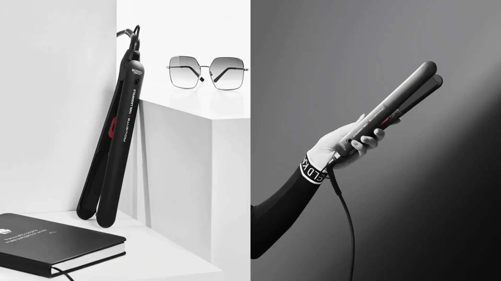 Выпрямитель Rowenta x Karl Lagerfeld Easyliss (Black) (SF161LF0)