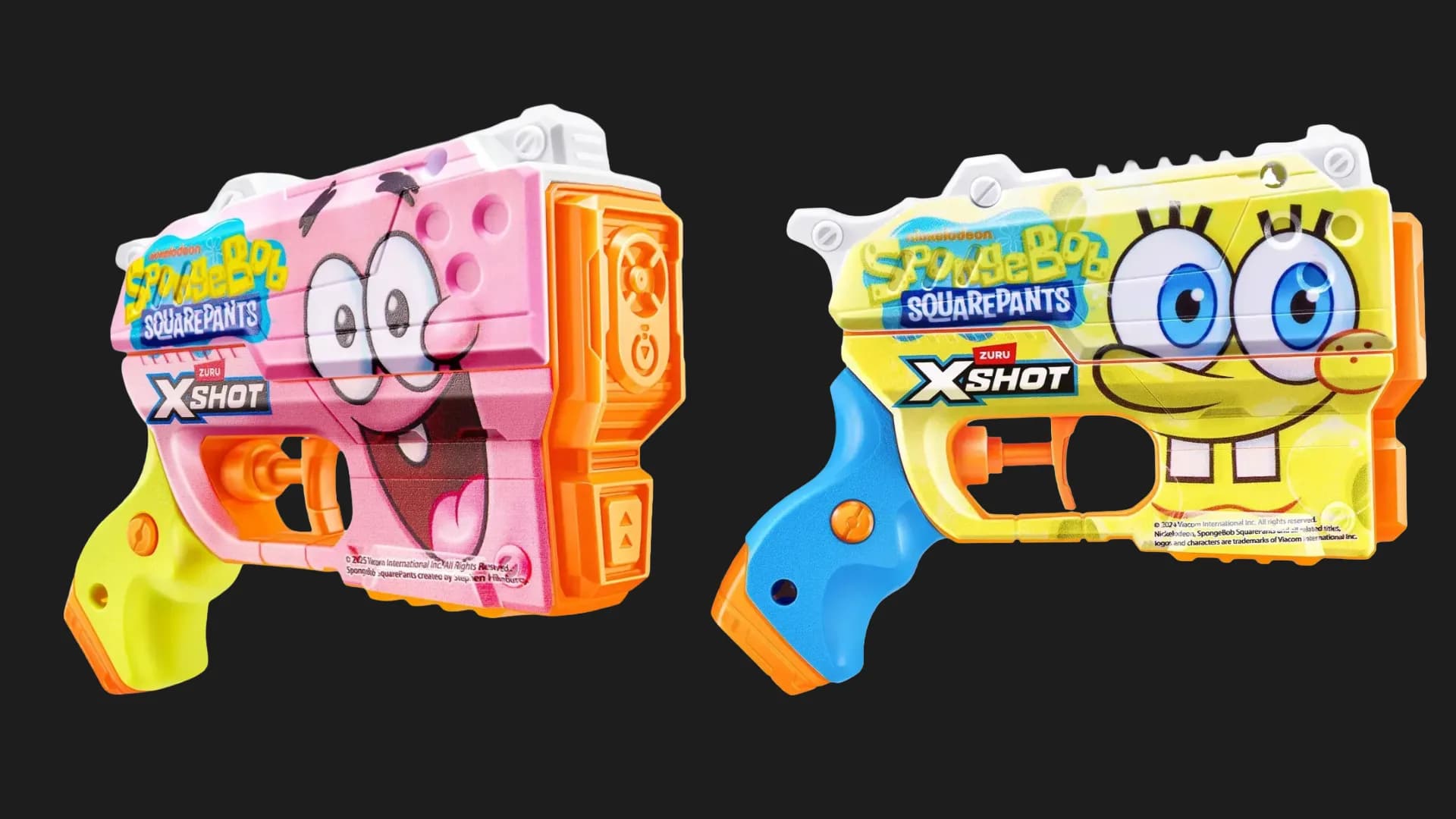 Водяной бластер X-Shot Fast Fill Spongebob (Pink) (118199B)