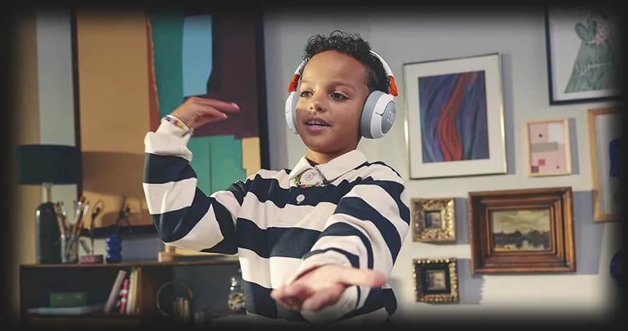 Наушники JBL Junior 470NC (Blue)