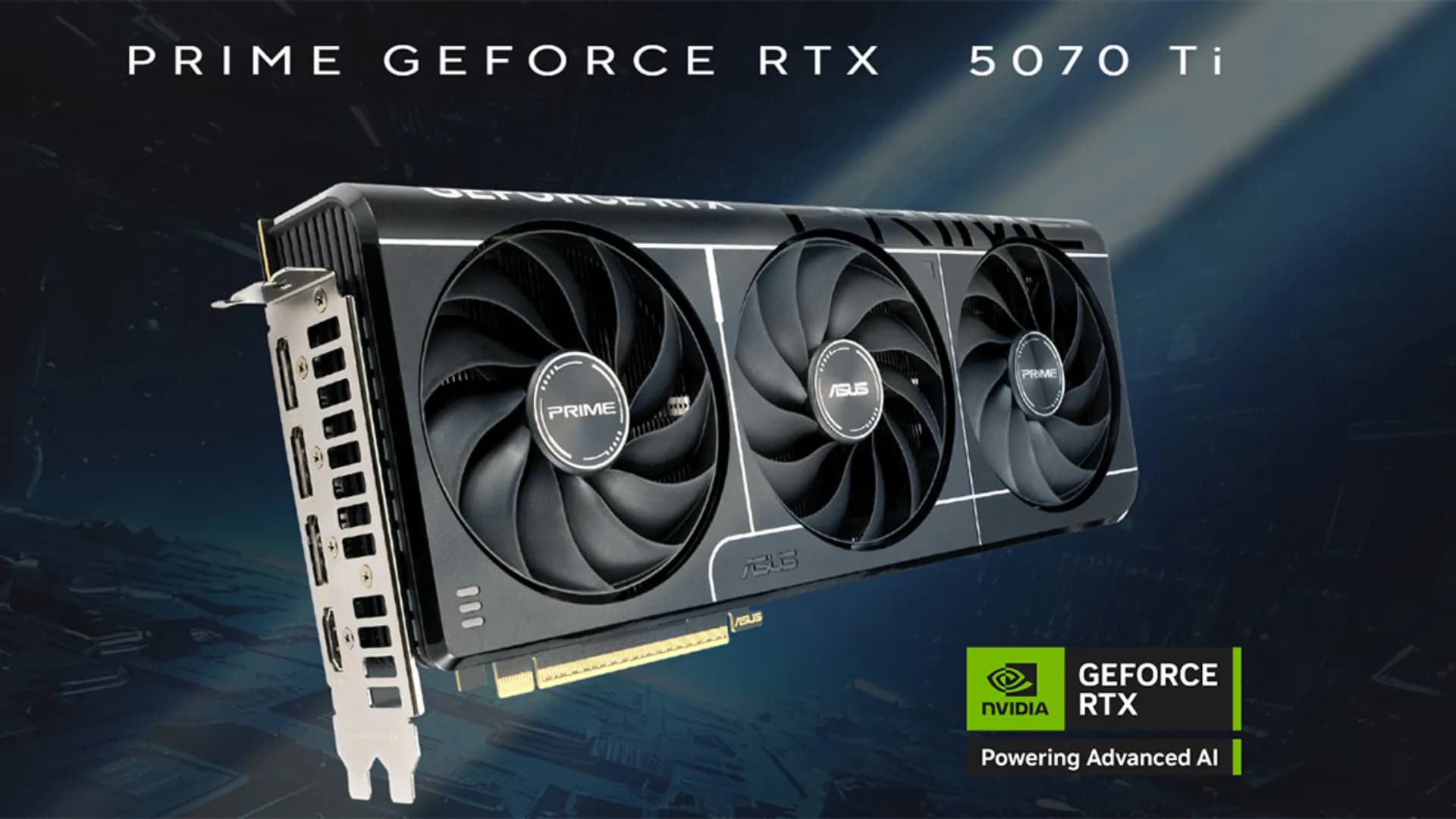 Видеокарта ASUS GeForce RTX 5070 Ti PRIME OC 16GB (90YV0MF0-M0NA00)