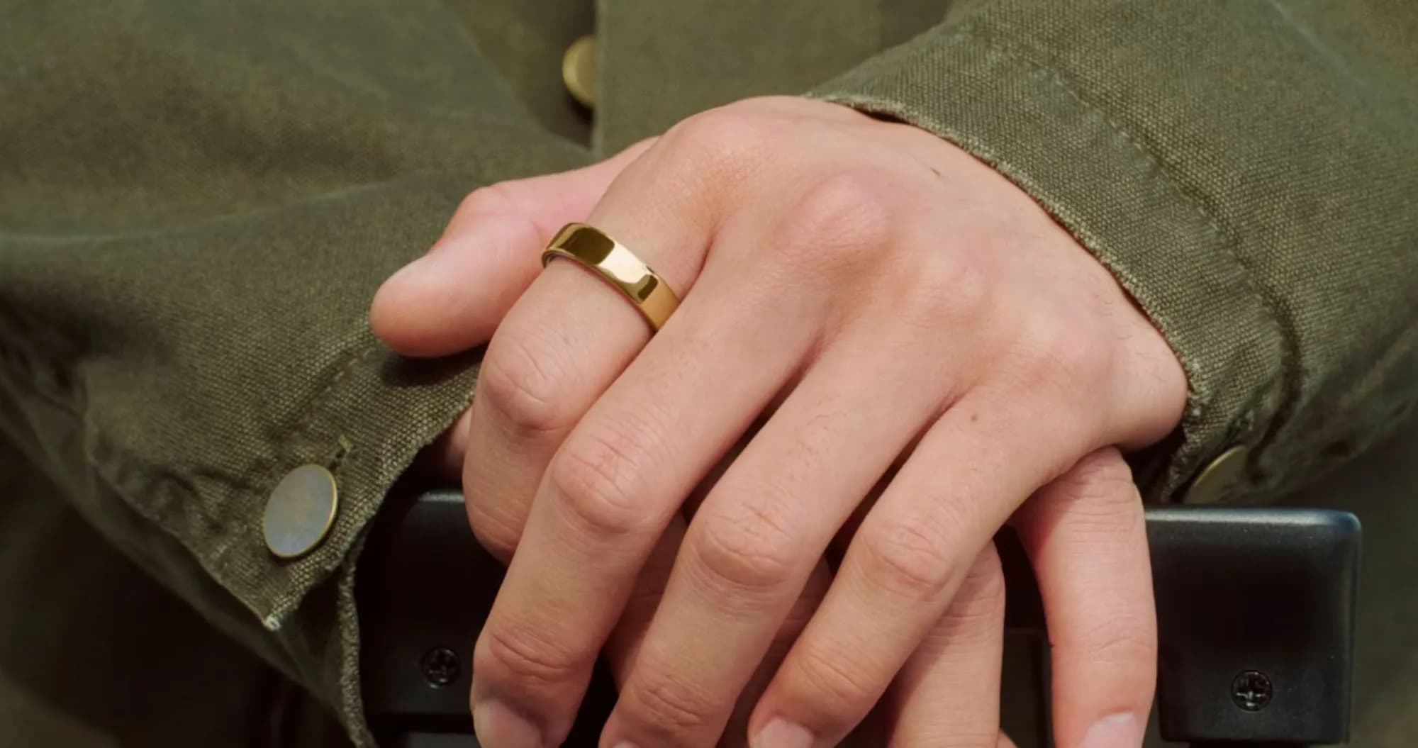 Смарт-кольцо Oura Ring 5 Black Size 8