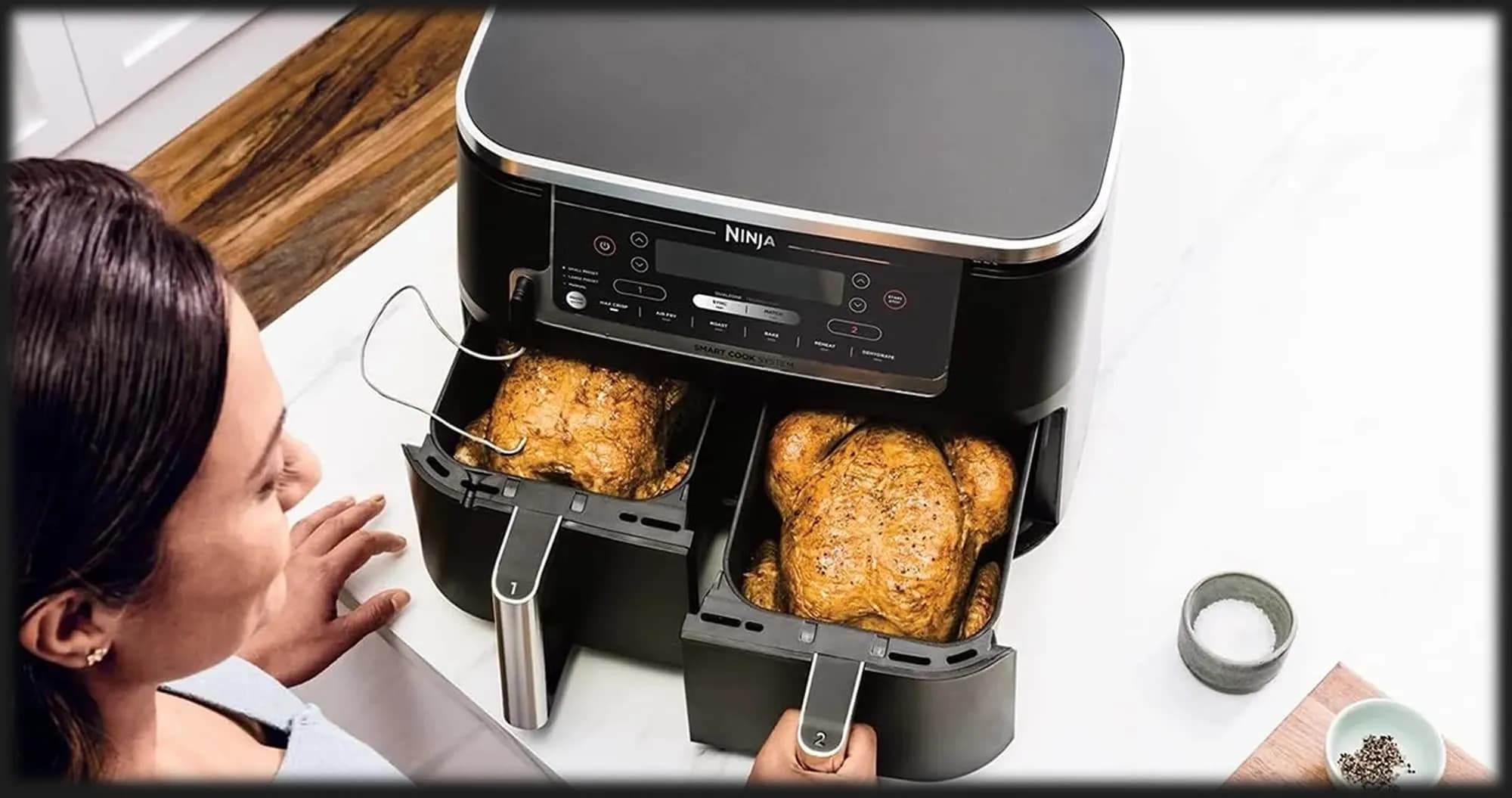 Мультипечь Ninja Foodi MAX з системою Smart Cook AF451EU
