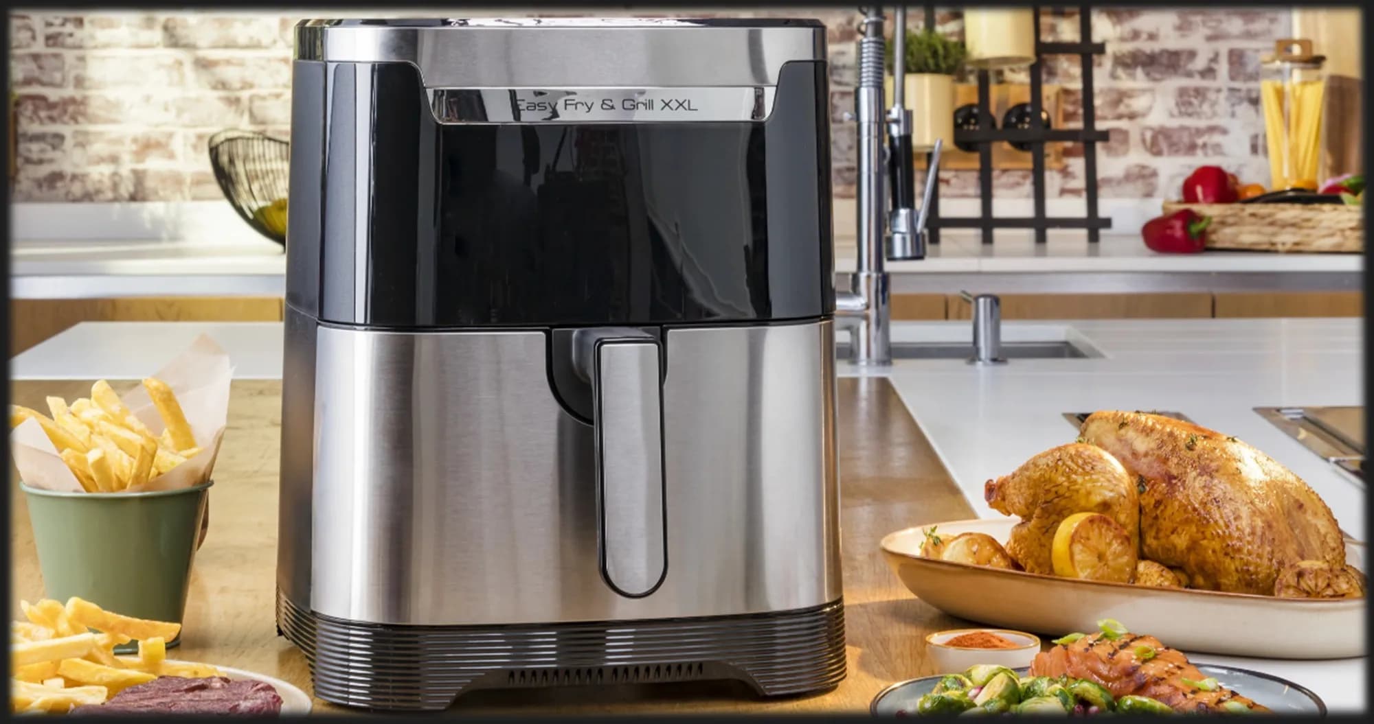 Мультипечь Tefal Easy Fry&Grill XXL EY801D15