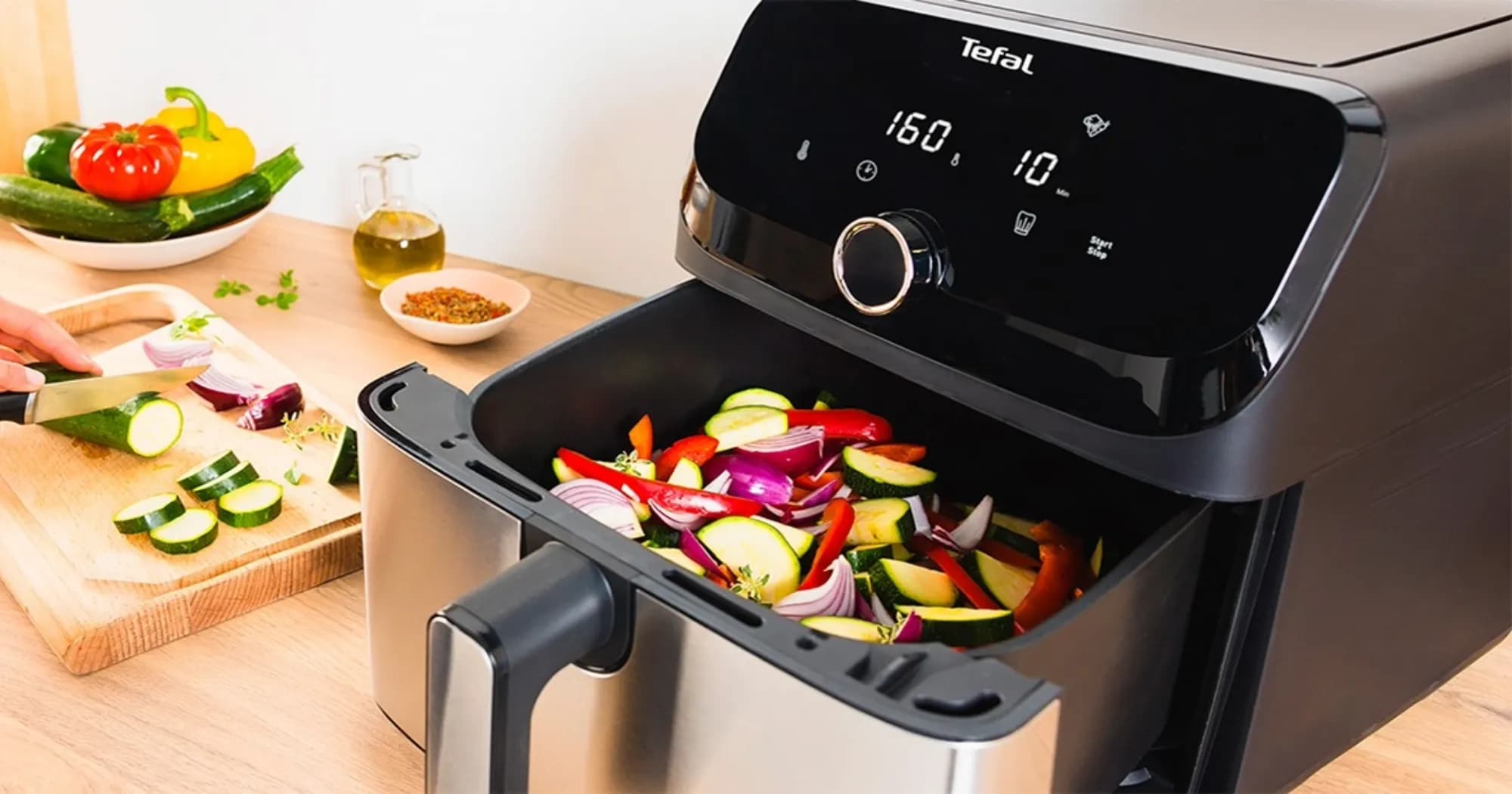 Мультипечь Tefal Easy Fry Mega EY855D10