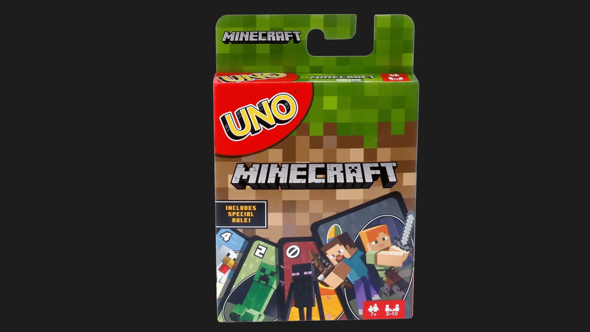 Настольная игра Mattel Games UNO Minecraft (FPD61)