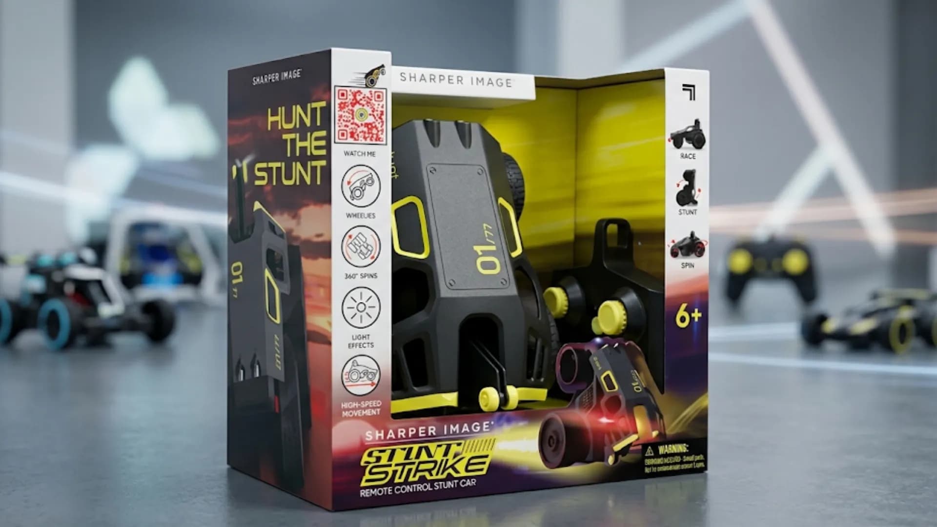 Автомобиль на радиоуправлении Sharper Image Stunt Strike (1212020281)