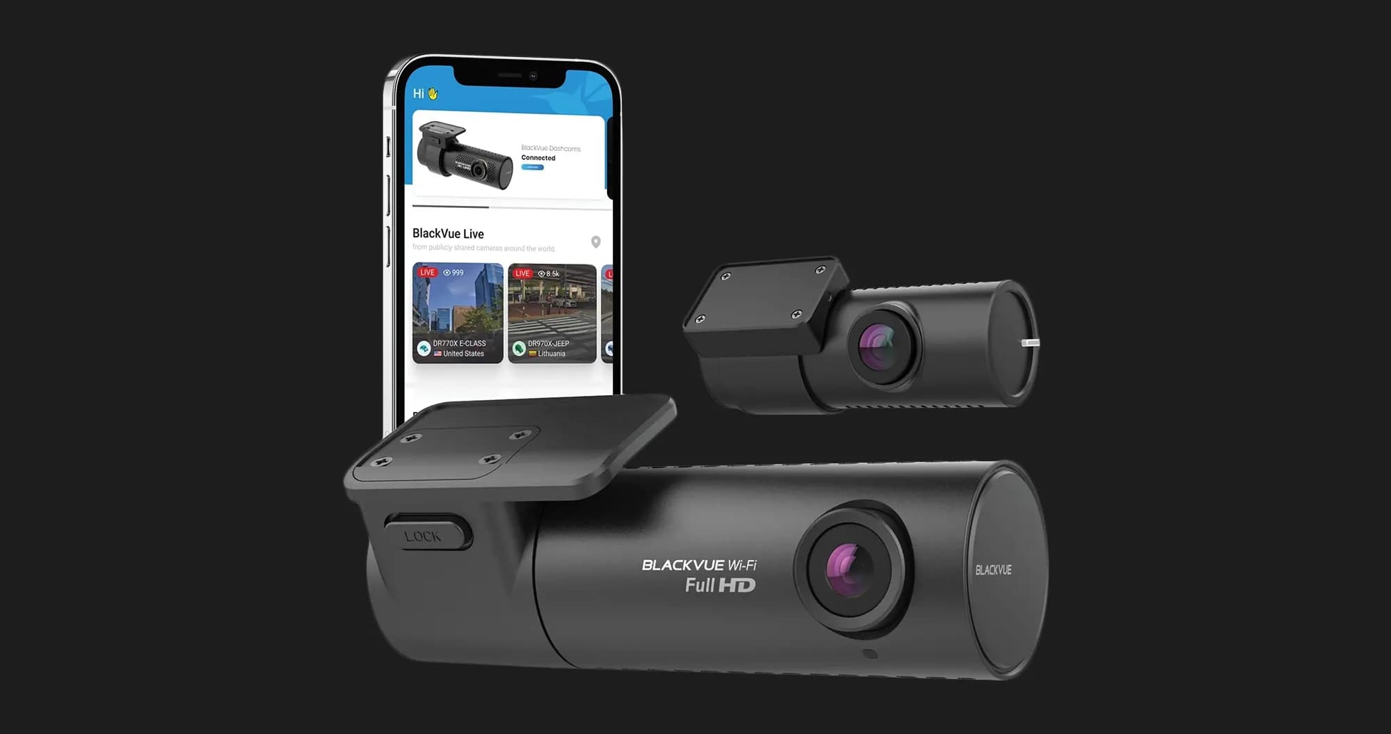 Автомобильный видеорегистратор Blackvue (DR 590 X-2CH IR) (UA)