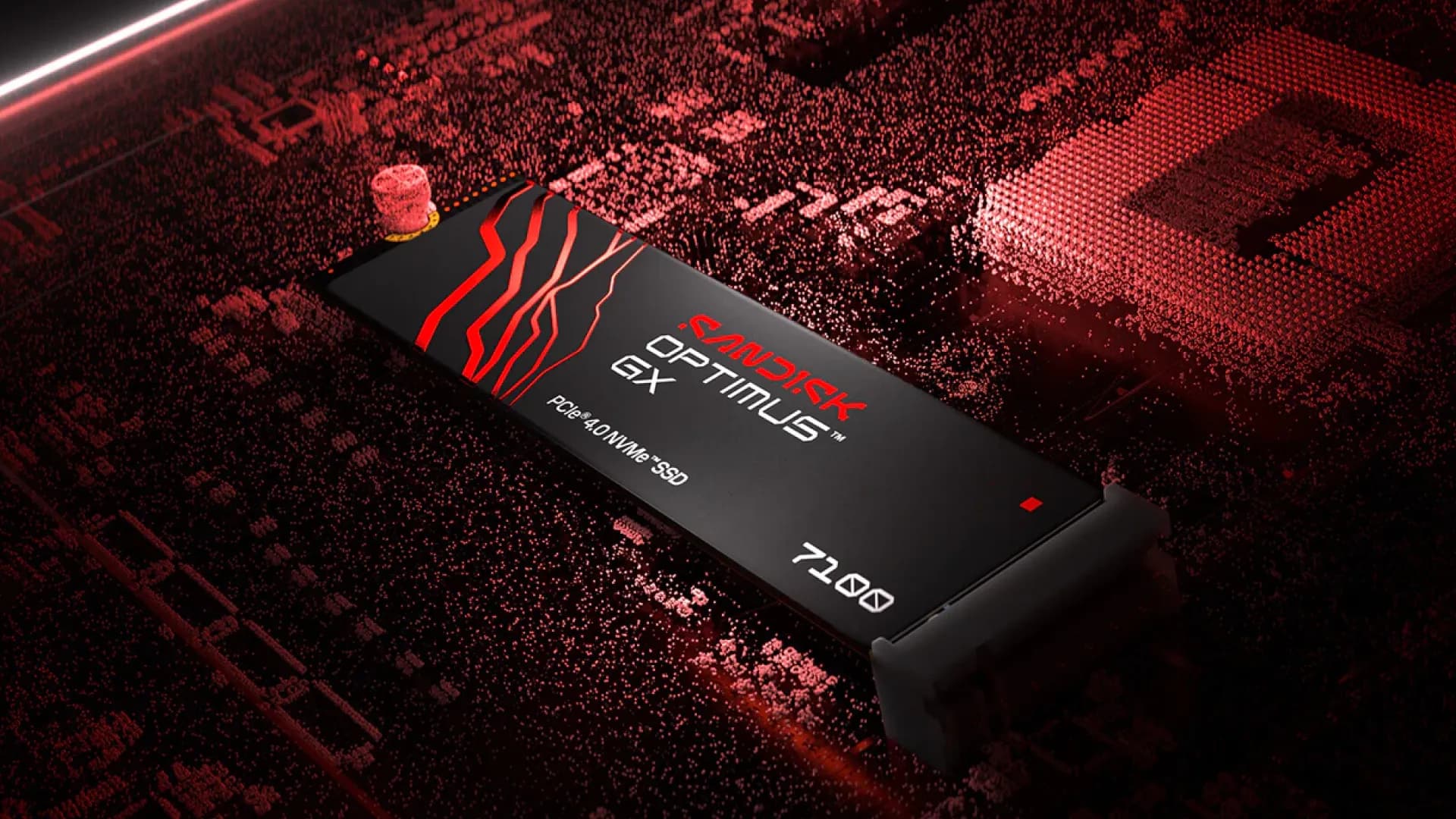 Накопитель SSD SanDisk Optimus GX 7100 1TB NVMe PCIe 4.0 (SDSP71100TAN-000E0)