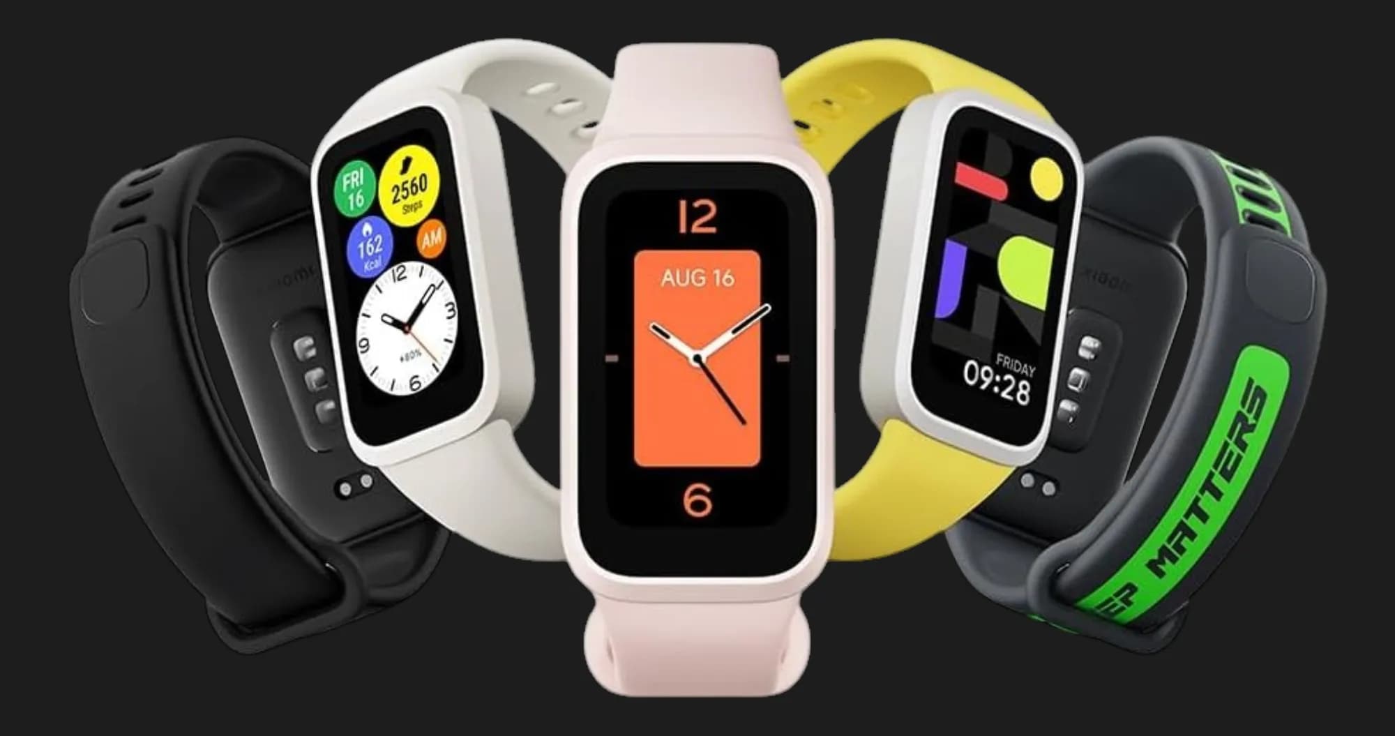 Фитнес-браслет Xiaomi Smart Band 9 Active Black (BHR9444GL)