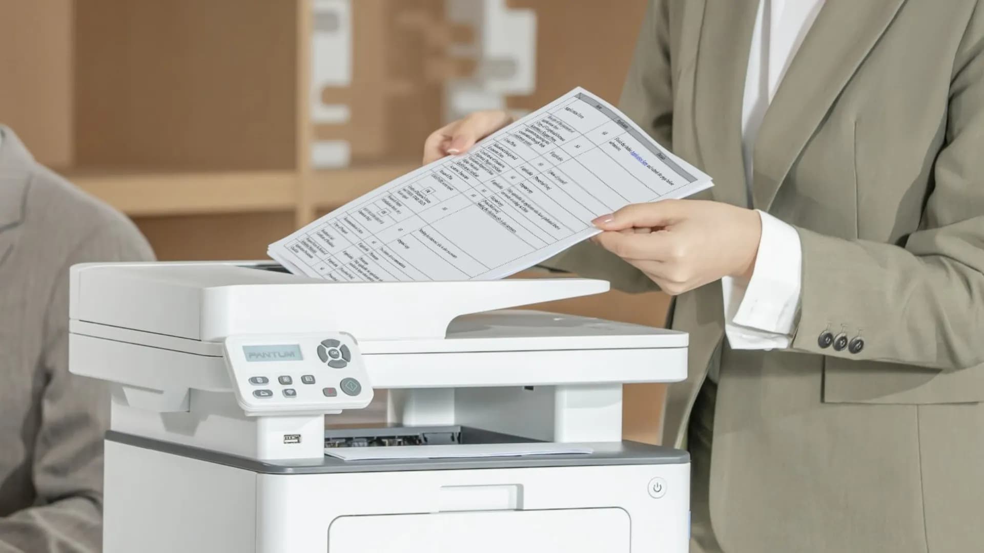 МФУ лазерный Pantum BM5100ADN (White)