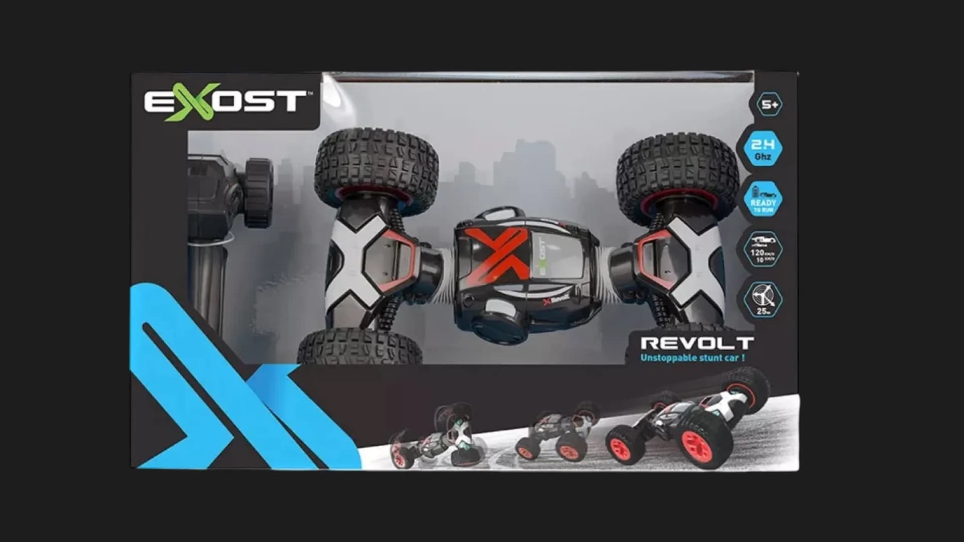 Машина на р/у Silverlit Revolt 1:18, 2,4 GHz (ГГц) (20253) (Black)