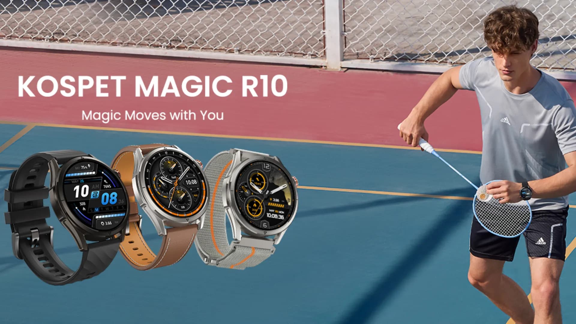 Смарт-часы KOSPET MAGIC R10 Black
