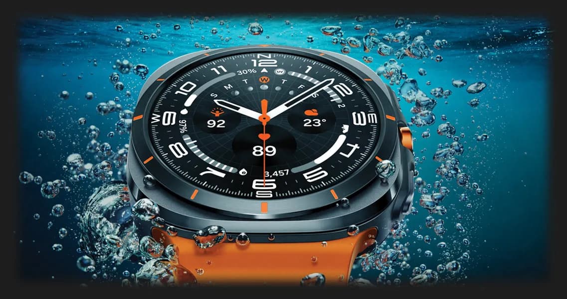 Смарт-часы Samsung Galaxy Watch Ultra (Titanium Silver) (Standard)
