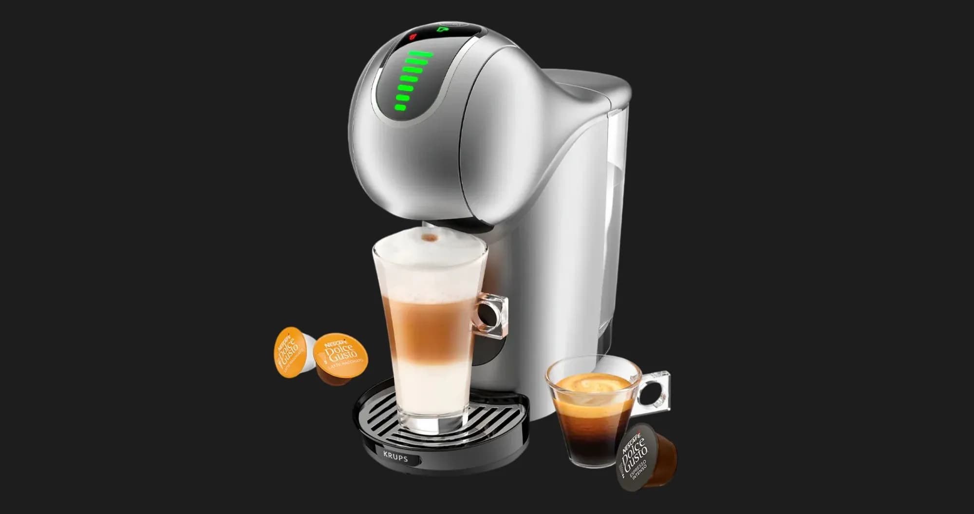 Кофеварка капсульная Krups S Touch (Metallic) (KP440E10)