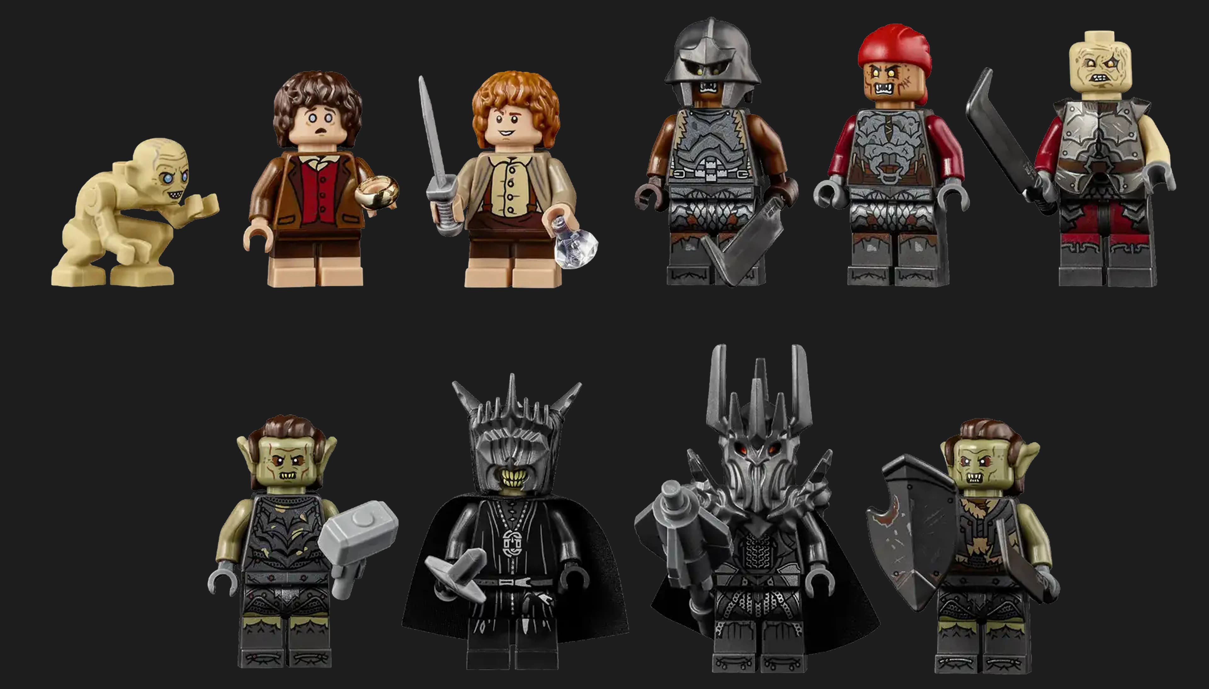 Конструктор LEGO Icons Обладатель колец: Барад-дур (10333)