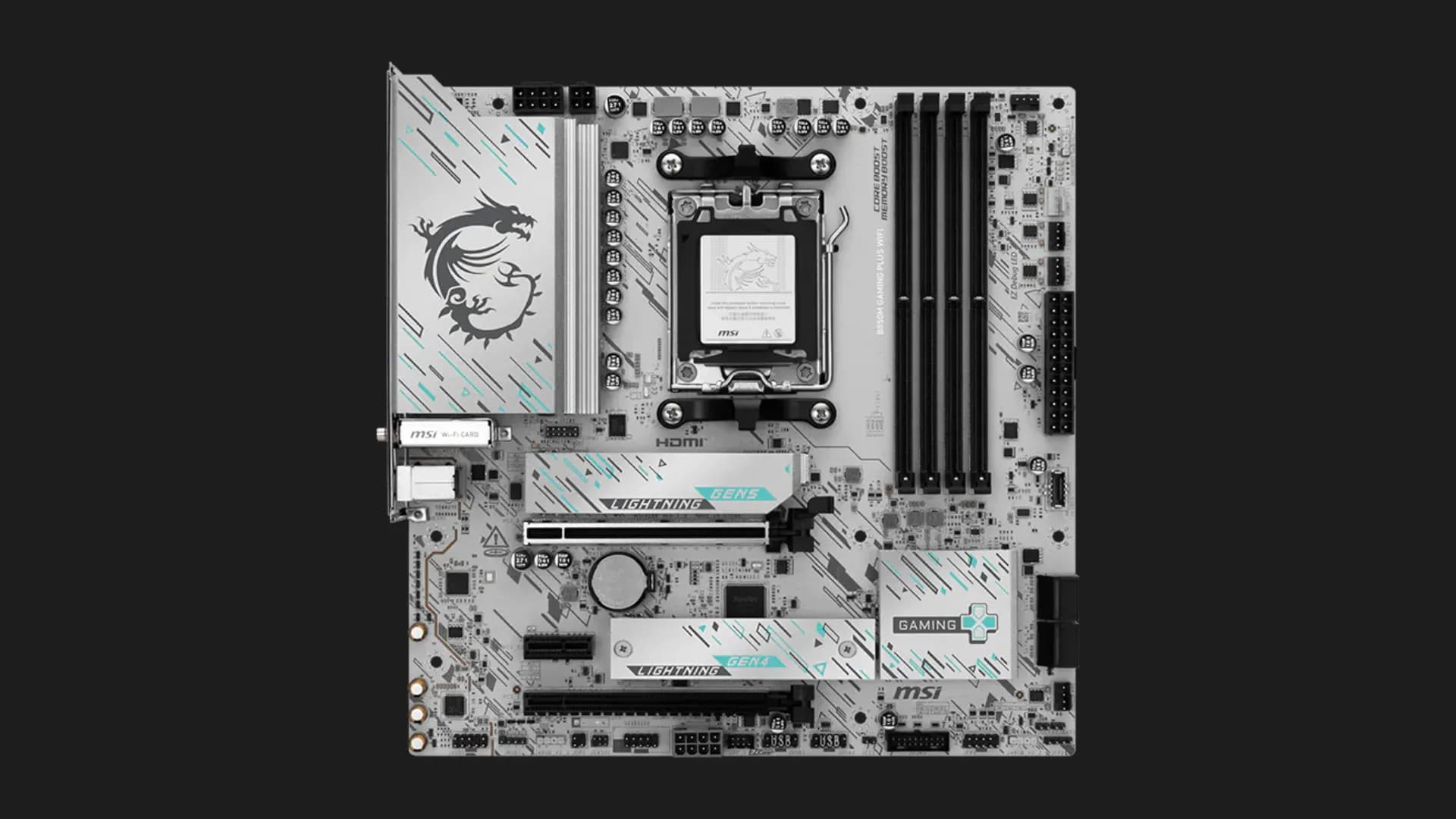 Материнская плата MSI B850M GAMING PLUS WIFI (sAM5) (B850M GAMING PLUS WIFI)