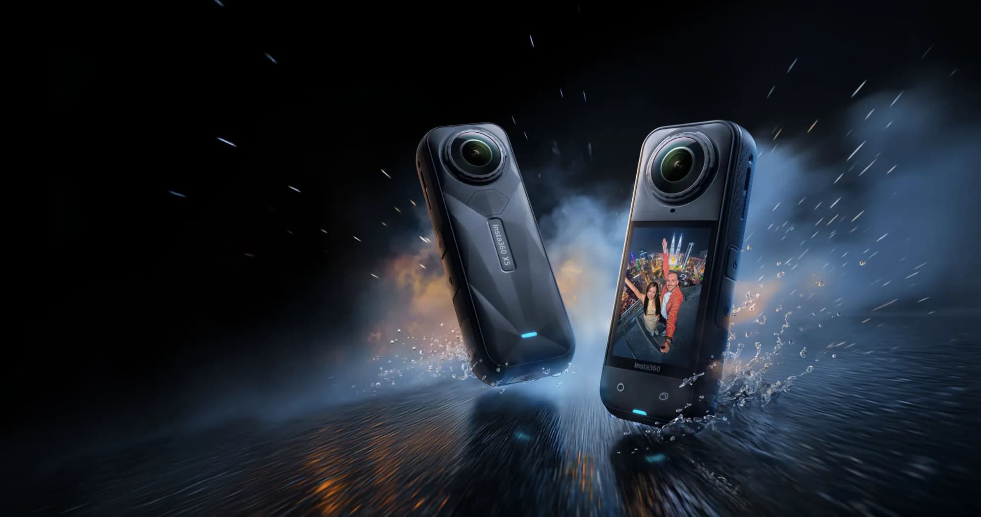 Экшн-камера Insta360 X5 Midnight Black Essentials Bundle