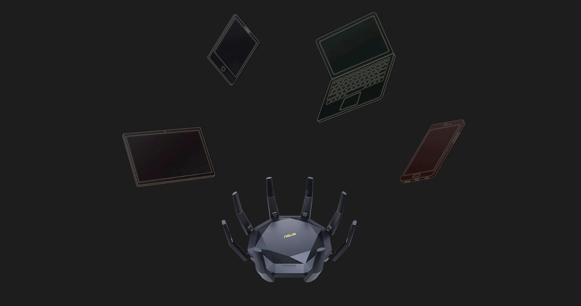 Маршрутизатор ASUS RT-AX89X AX6000 (Black)