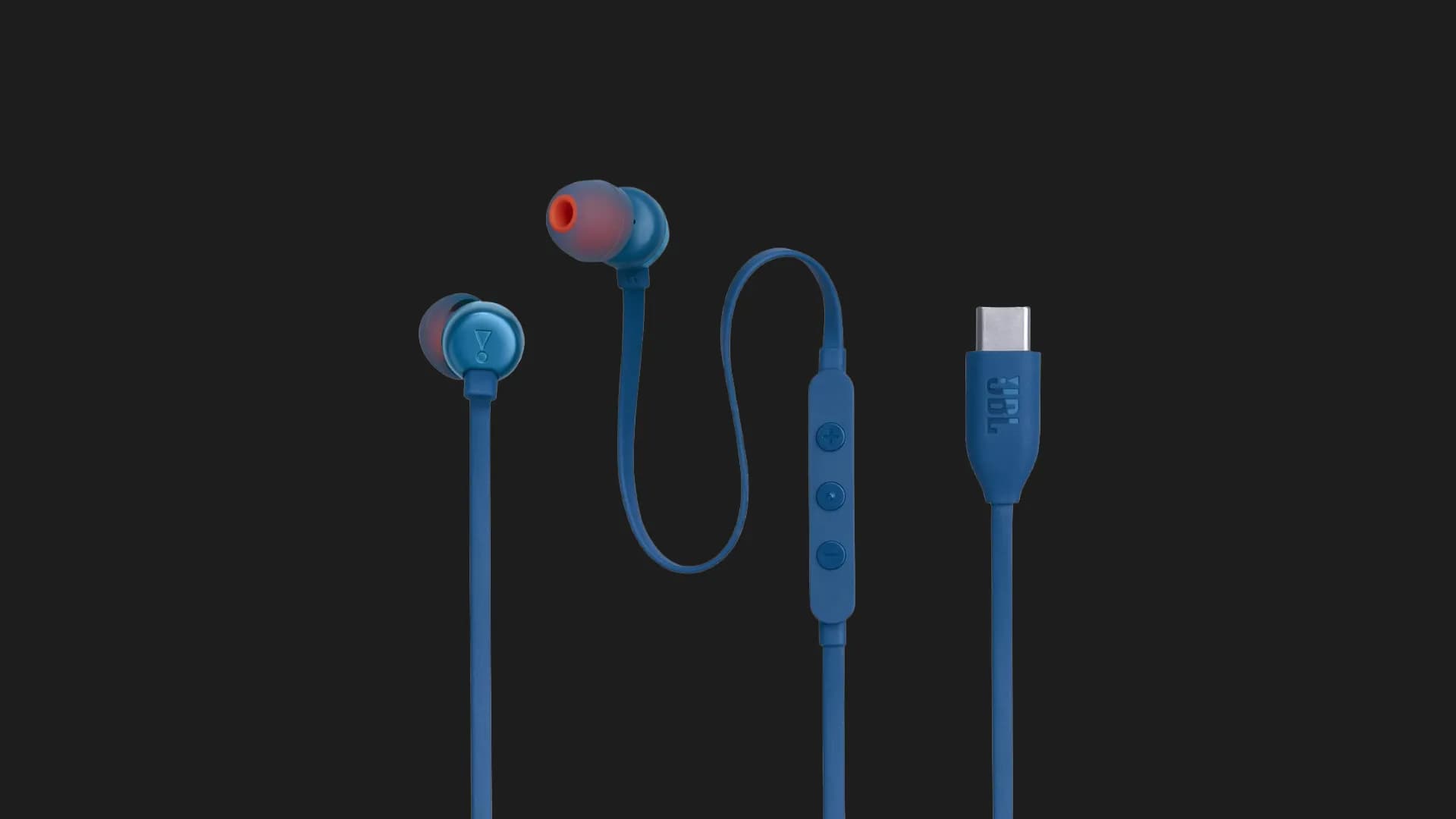 Наушники JBL Tune 310C USB-C (Red) (JBLT310CRED)