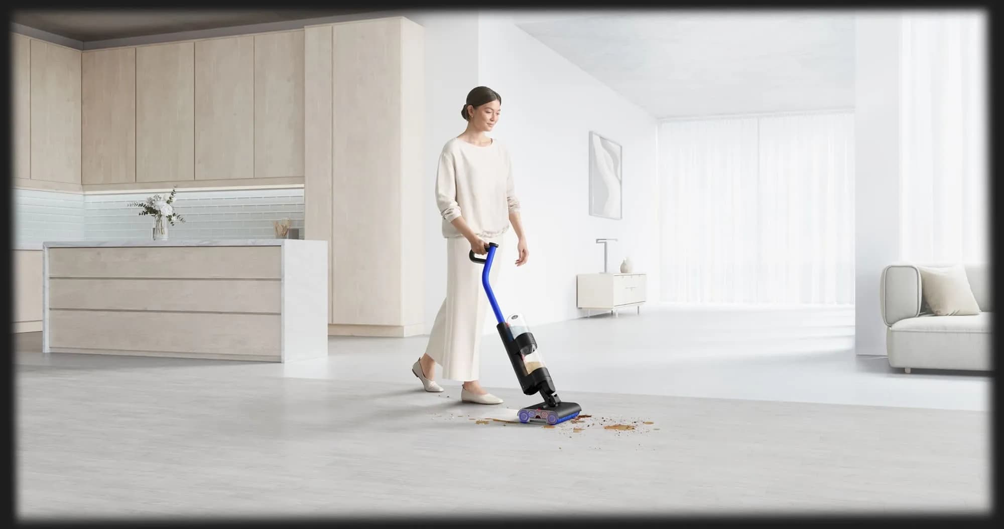 Пылесос для влажной уборки Dyson WashG1 (Electric Brake Blue/Black)