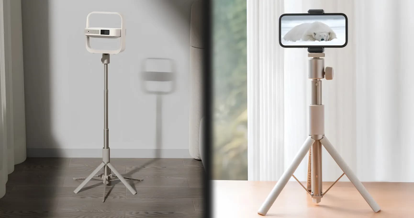 Портативная подставка XGIMI Light Gold Portable Stand (T011R) (UA)