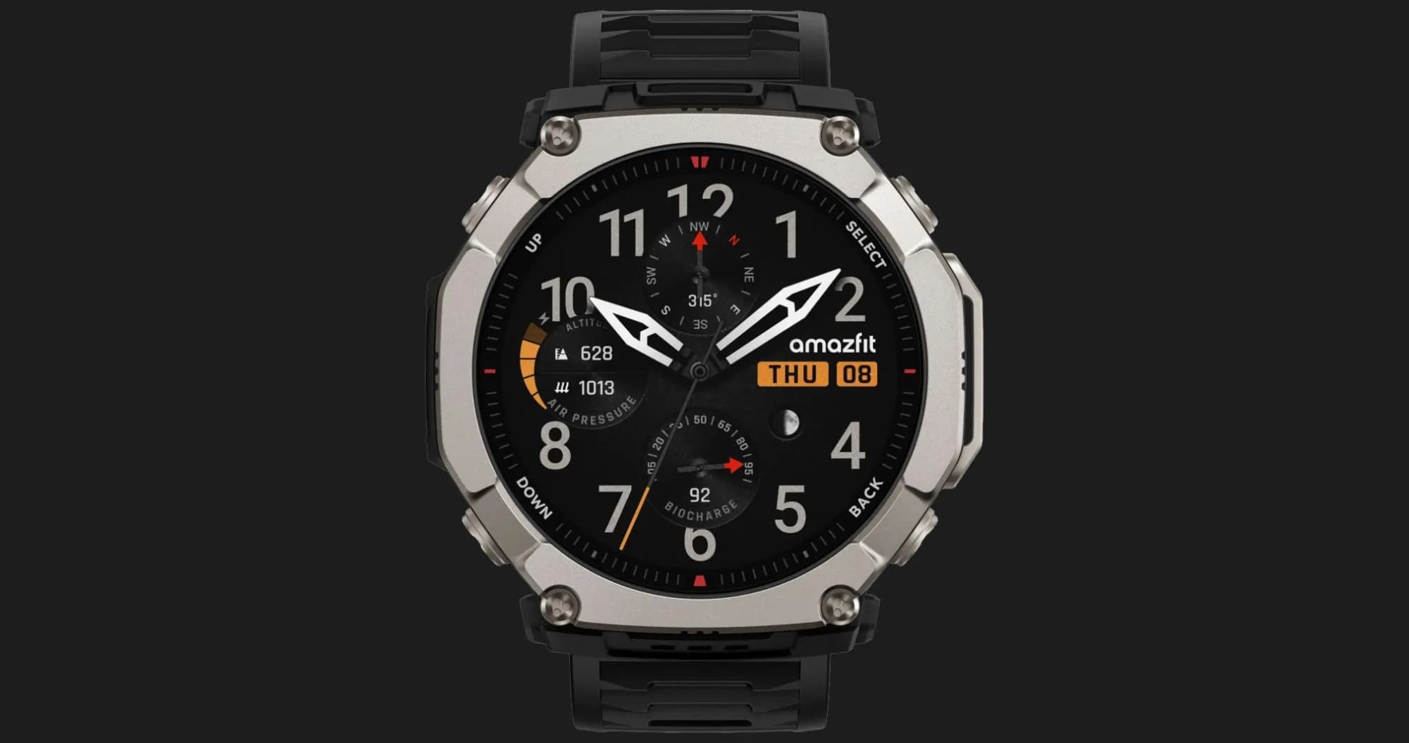 Смарт-часы Amazfit T-Rex Ultra 2 (Black)