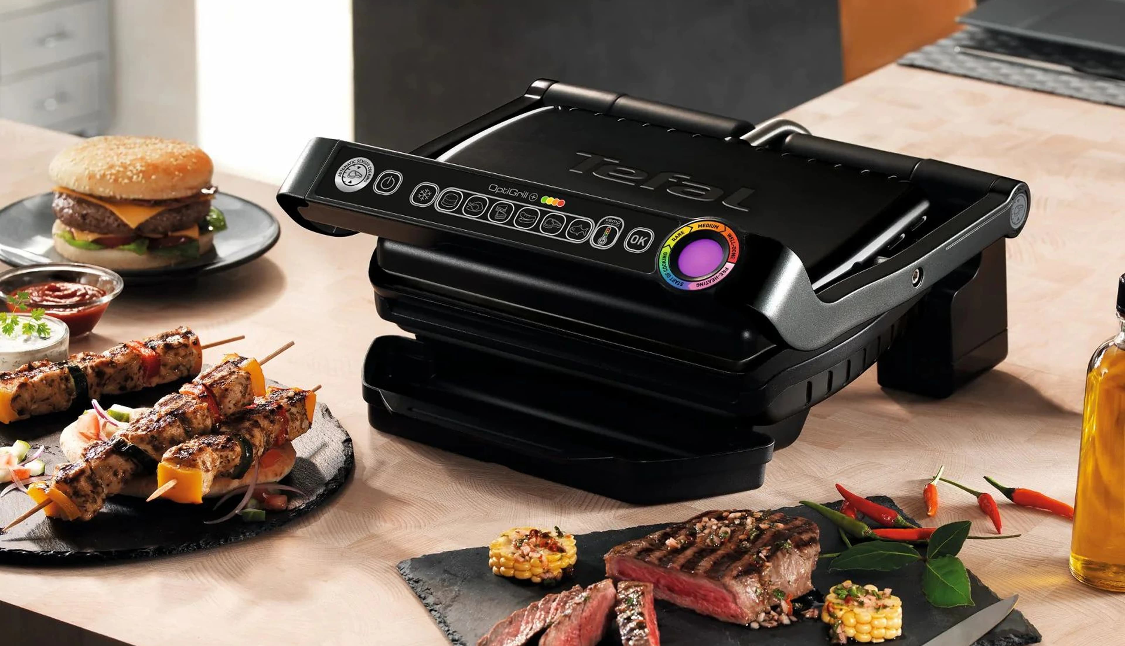 Гриль Tefal OptiGrill+ GC712834