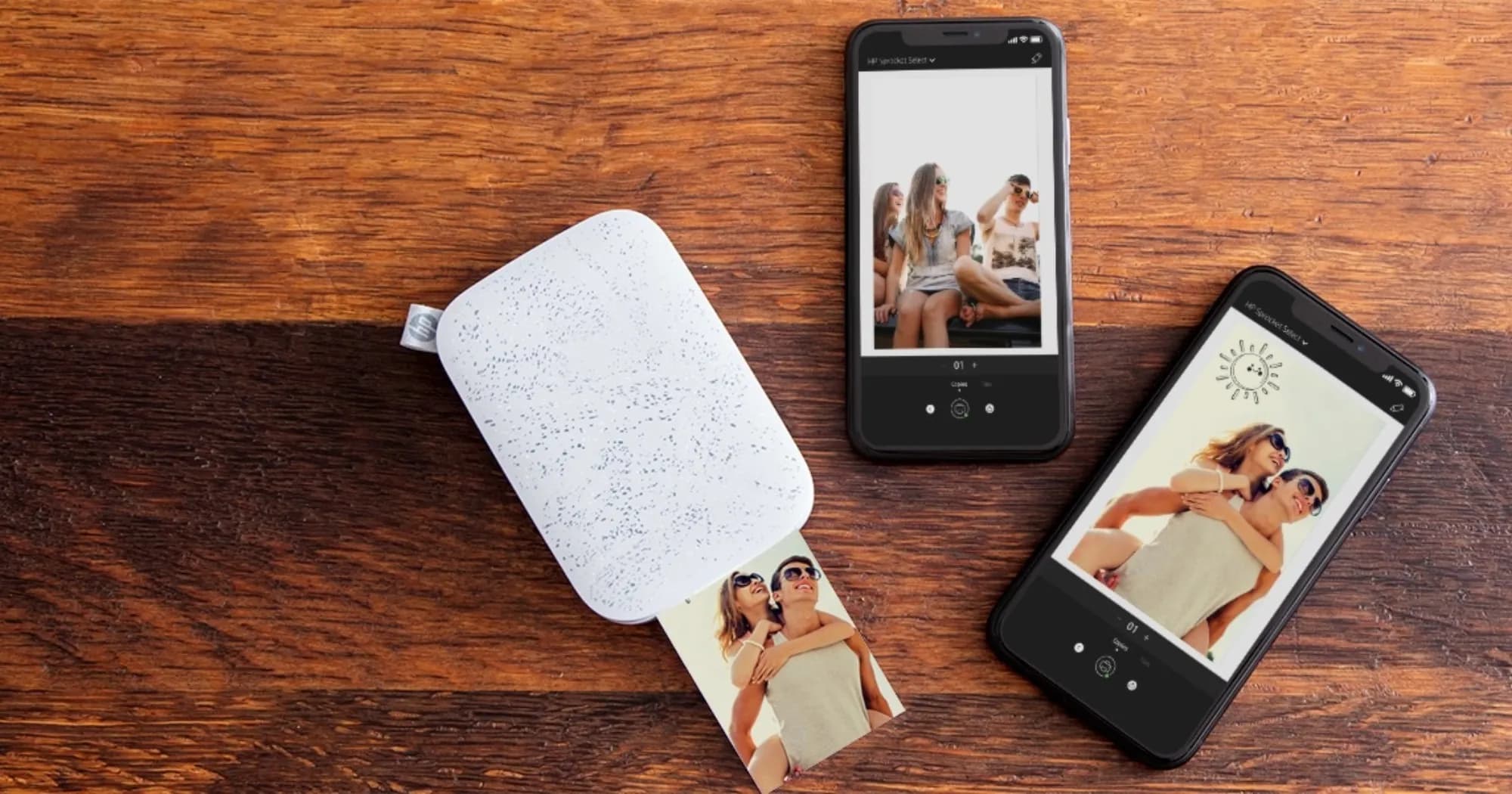 Фотопринтер HP Sprocket 2x3 (Black)
