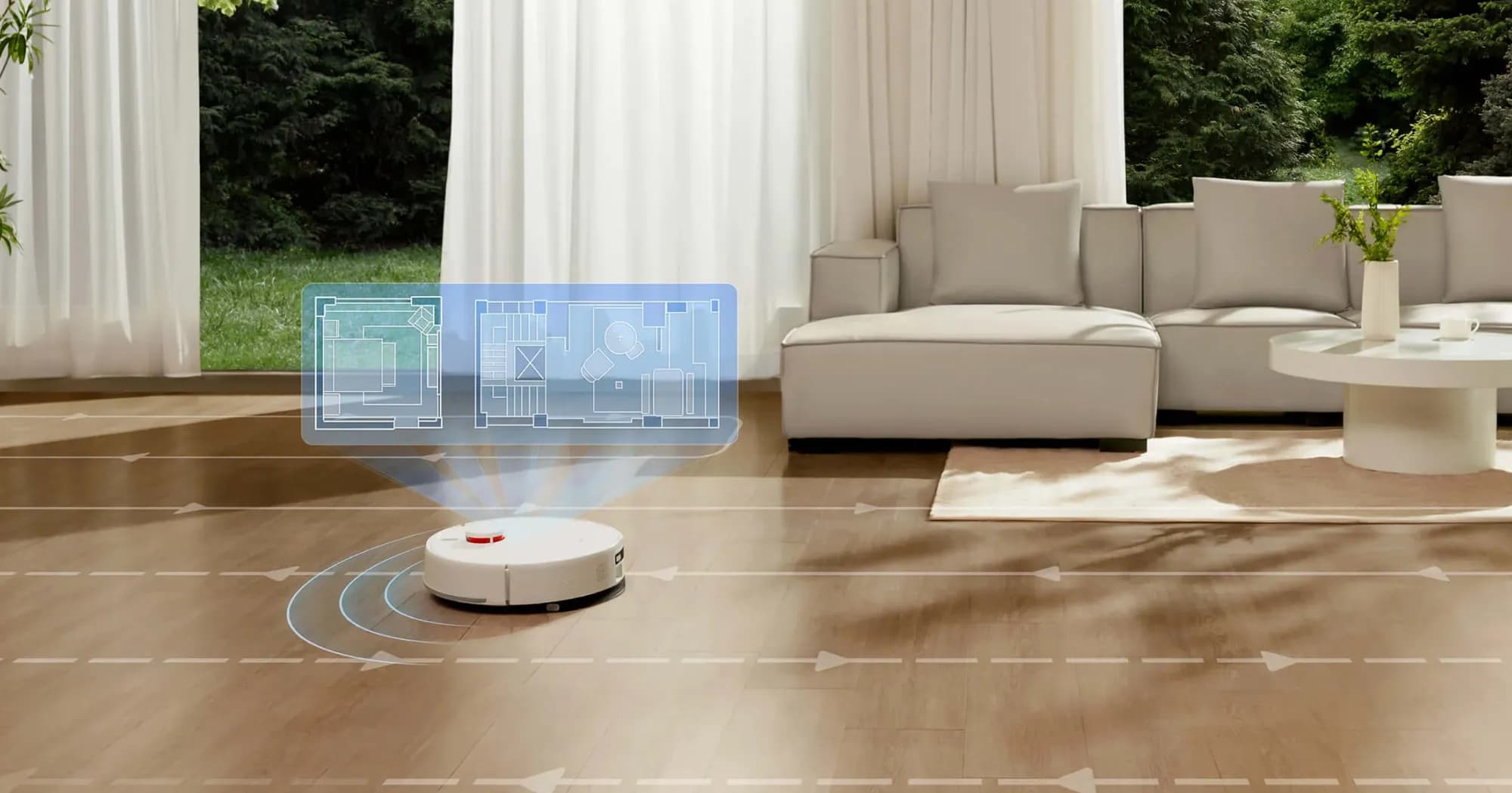 Робот-пылесос Xiaomi Robot Vacuum H40 (White)
