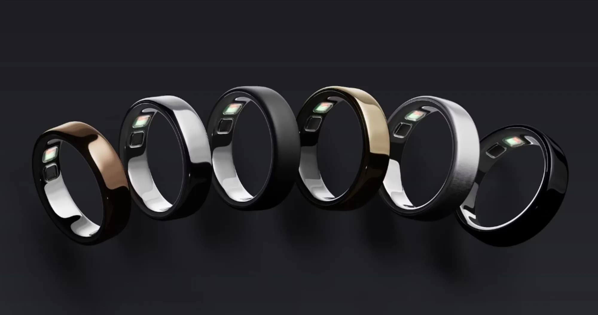Смарт-кольцо Oura Ring 5 Black Size 8