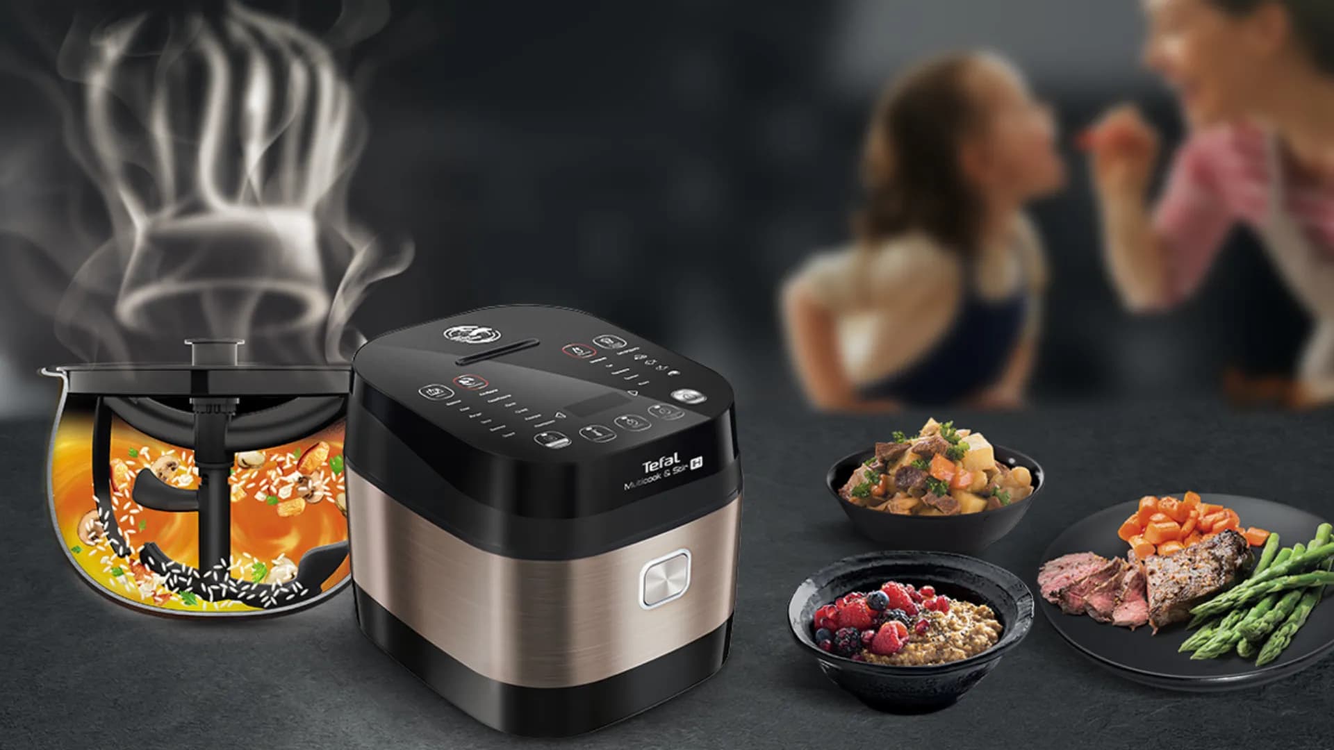 Мультиварка Tefal MultiCook & Stir RK905A34