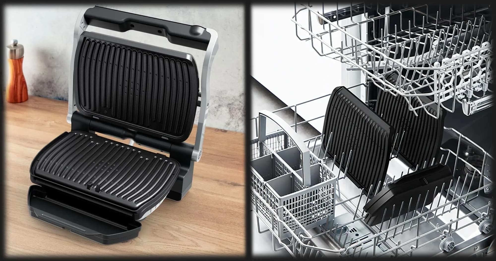 Гриль Tefal OptiGrill + GC718D10
