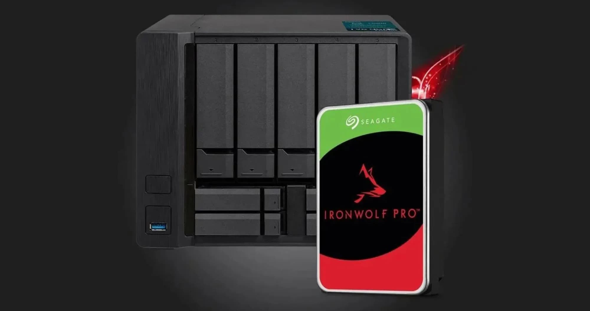 Жесткий диск Seagate IronWolf Pro 24TB 3.5" 512MB 7200rpm (ST24000NT002)