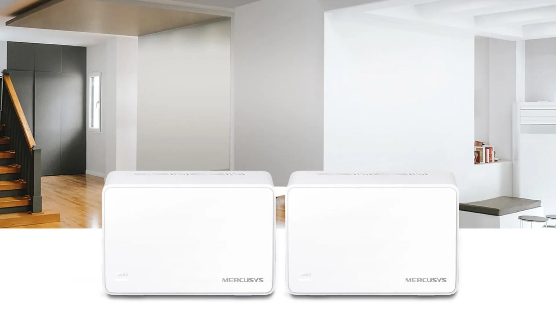 Wi-Fi Mesh система MERCUSYS Halo H80X AX3000, 3xGE LAN/WAN, 3 мод (White)