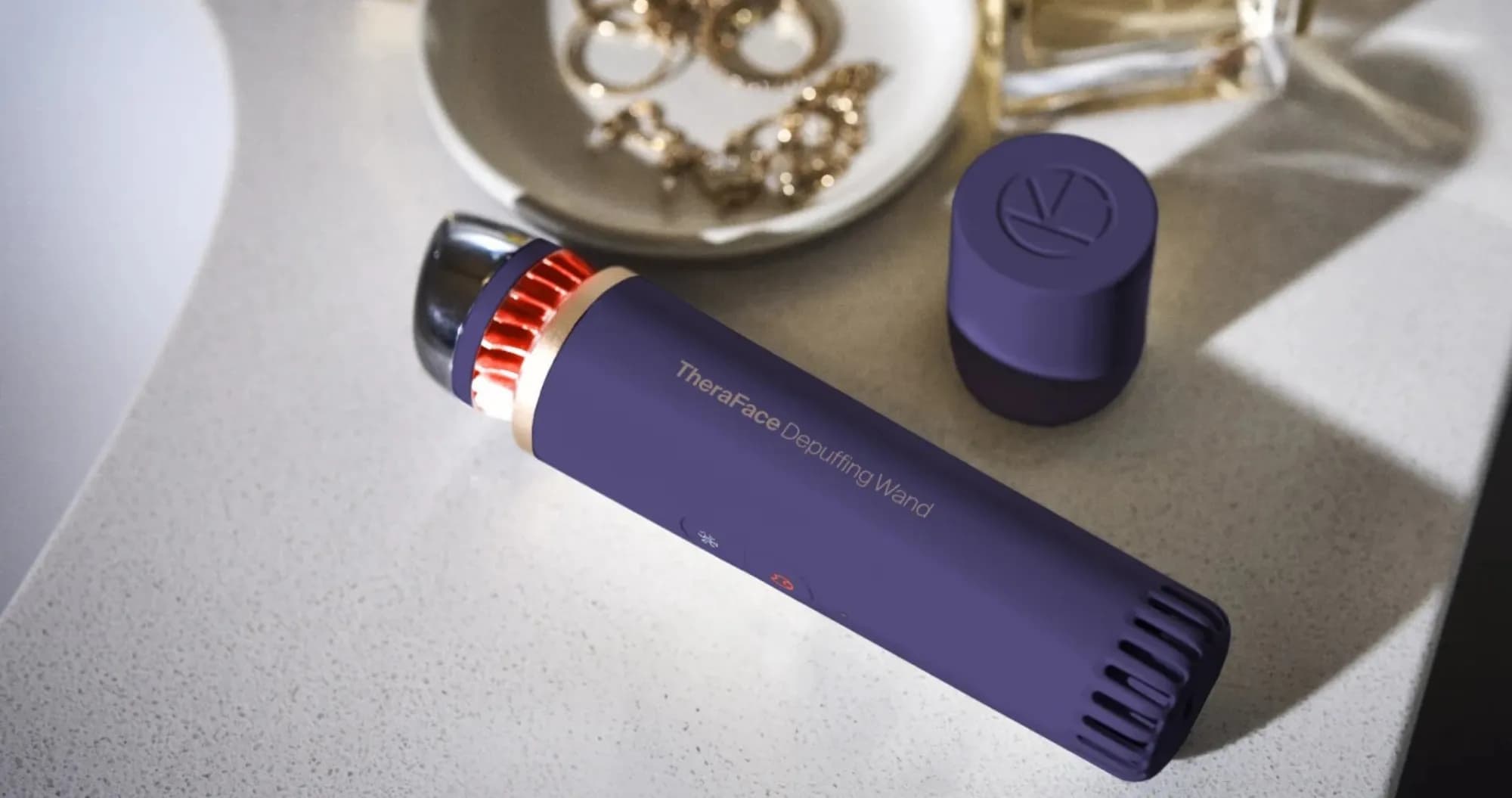 Устройство по уходу за лицом TheraFace Depuffing Wand (TF0004132-3A40) (Indigo)