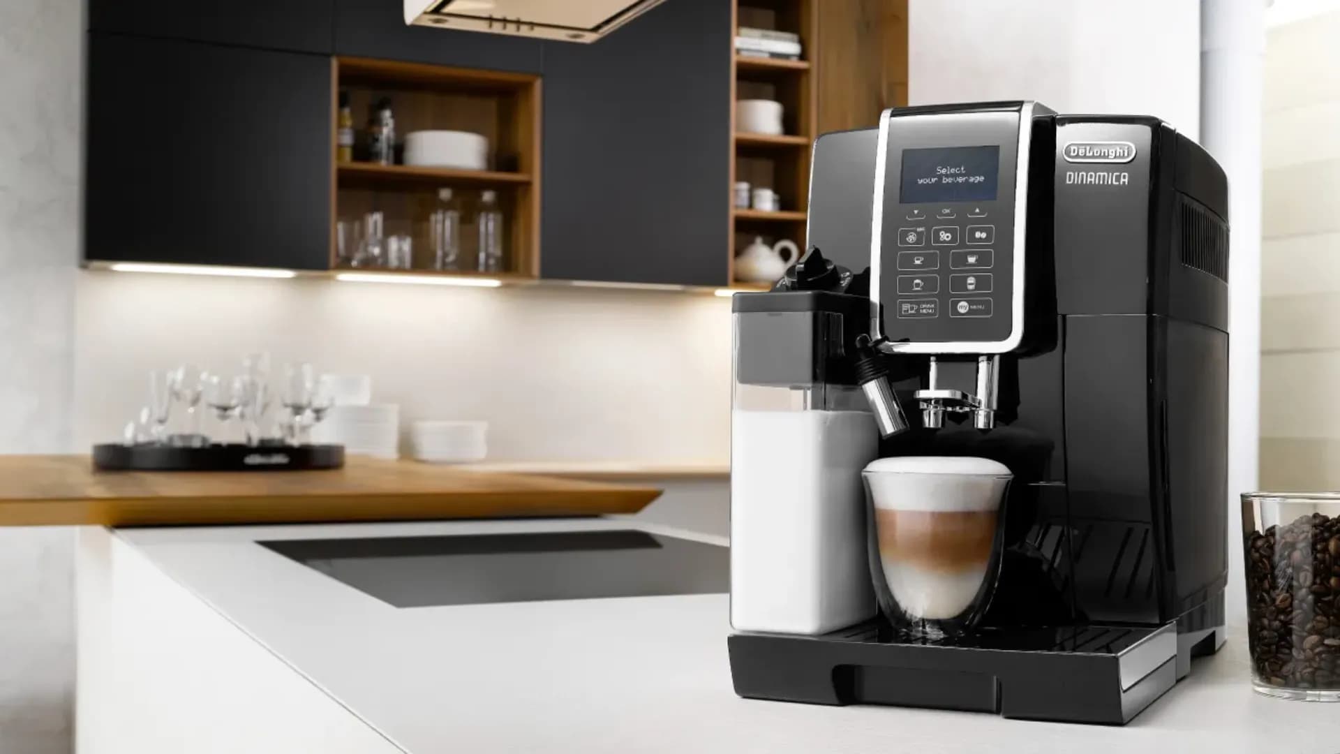 Кофемашина Delonghi ECAM 350.55.B (Black)
