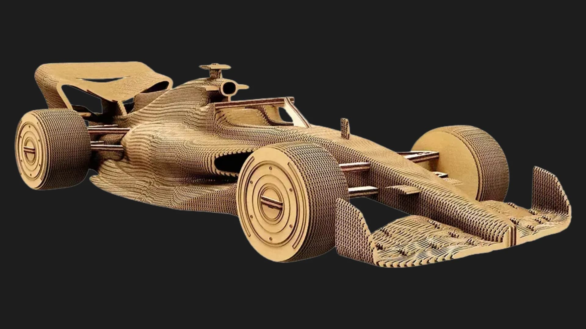 Картонный 3D пазл-конструктор Cartonic Racing Car (CARTRAC)