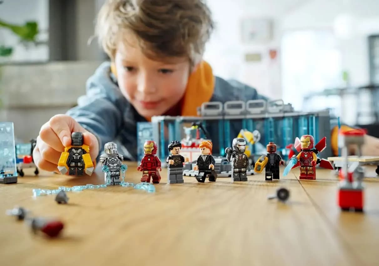 Конструктор LEGO Marvel Броня Железного Человека (76216)