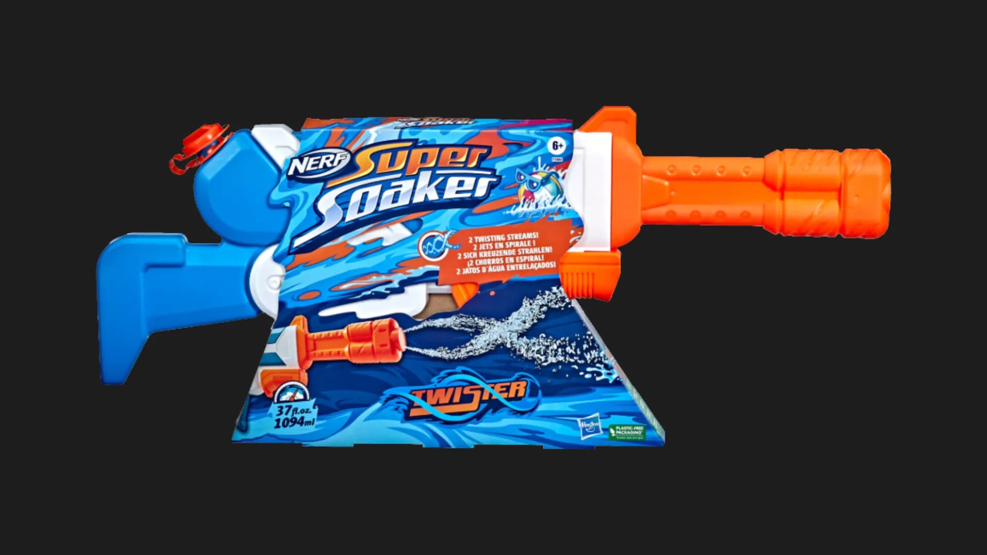 Водяной бластер Nerf Elite 2.0 Твистер (F3884)