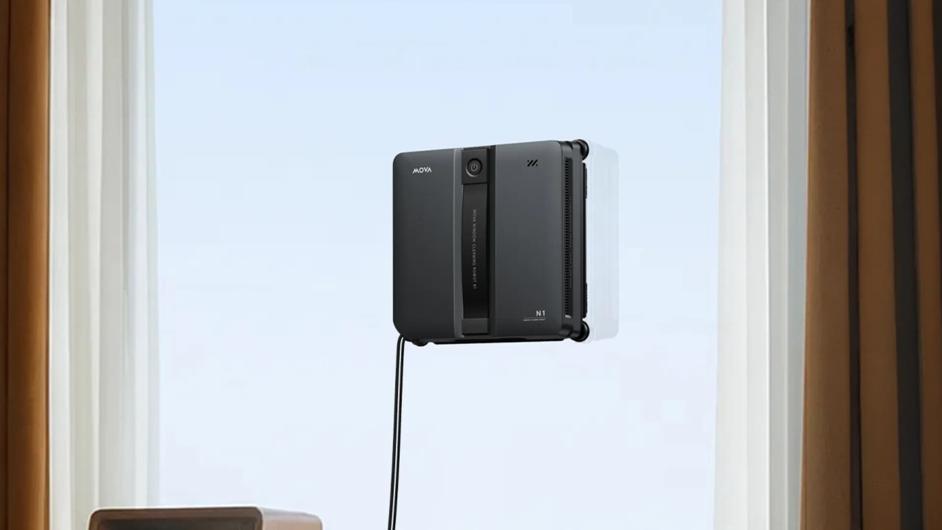 Робот для мойки окон Mova N1 (Black) (GNDJ2580-BL)