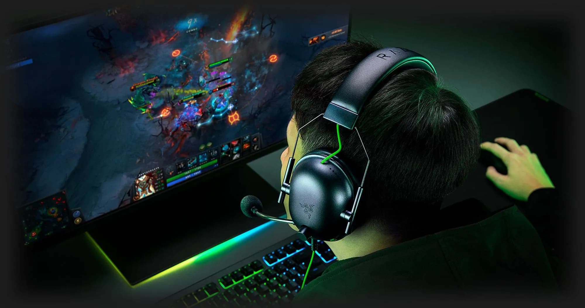 Игровая гарнитура Razer Blackshark V2 X (Black) (RZ04-03240100-R3M1) (UA)